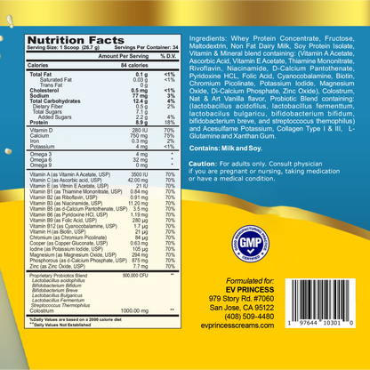 EV Power Milk Nutritional Supplement & Meal Replacement